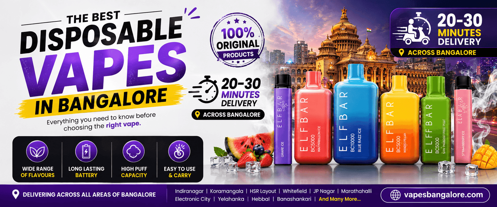Disposable Vapes in Bangalore: What You Should Know Before Choosing One